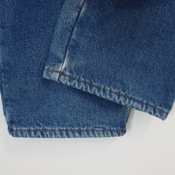 LL Bean Classic Fit Jeans Fleece Lined Work Wear Size 40 x 32 - Picture 12 of 16